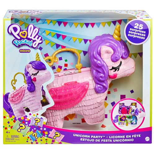 Acheter Coffret Polly Pocket Licorne Surprises État correct - 87,02 € Coffret Polly Pocket Licorne Surprises État correct - Polly Pocket reconditionné disponible sur Fnac