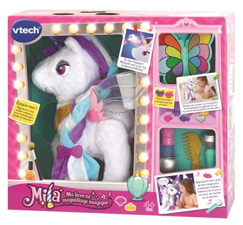 Jouet multimédia Vtech Mila, Ma Licorne Maquillage Magique - État correct VTech sur Fnac