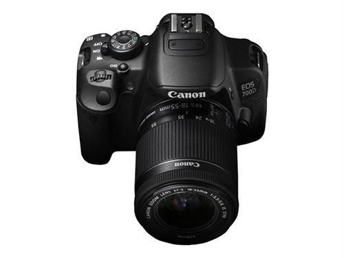 Canon EOS 700D - Appareil photo numérique - Reflex - 18.0 MP - APS-C - 1080p - 3x zoom optique objectif EF-S 18-55 mm IS STM - État correct Canon sur Fnac