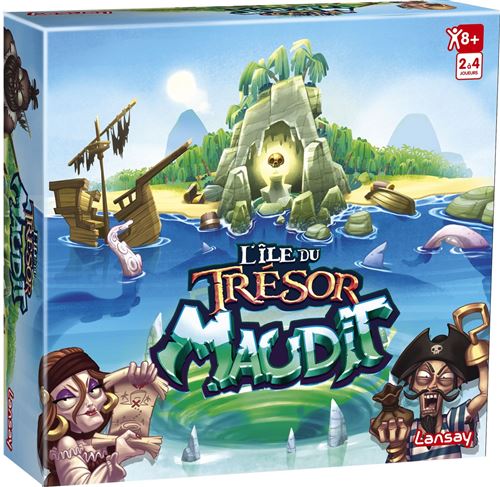 Jeu découverte Lansay L'île du trésor maudit