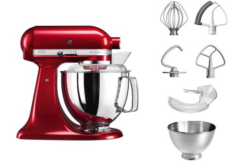 Robot pâtissier KitchenAid Artisan 5KSM175PSECA 300 W Pomme d'amour État correct - KitchenAid reconditionné disponible sur Fnac