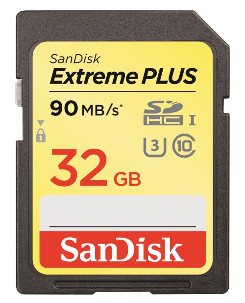 Carte SDXC SanDisk Extreme Plus UHS-I 32 Go État correct - SanDisk reconditionné disponible sur Fnac