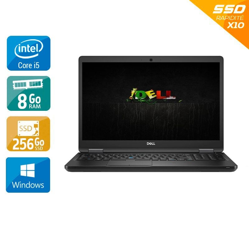 Dell Latitude 5590 15,6'' i5 Gen 7 - 8Go RAM 256Go SSD Windows 10 - Etat du Produit : État correct  État correctOccasion certifiée reconditionnée  -  reconditionné disponible sur Kiatoo