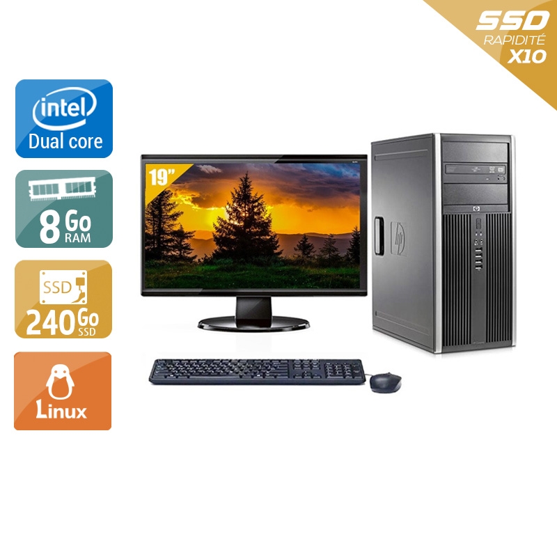 Acheter HP Compaq dc5800 Tower Dual Core + Écran - 19'' 8Go RAM 240Go SSD Linux Bon étatOccasion certifiée reconditionnée Bon état - 224,17 € HP Compaq dc5800 Tower Dual Core + Écran - 19'' 8Go RAM 240Go SSD Linux Bon étatOccasion certifiée reconditionnée Bon état - reconditionné disponible sur Kiatoo