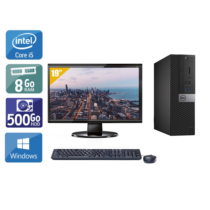 Acheter Dell Optiplex 5040 SFF i5 + Écran - 19'' 8Go RAM 500Go HDD Windows 10 Bon étatOccasion certifiée reconditionnée Bon état - 224,17 € Dell Optiplex 5040 SFF i5 + Écran - 19'' 8Go RAM 500Go HDD Windows 10 Bon étatOccasion certifiée reconditionnée Bon état - reconditionné disponible sur Kiatoo
