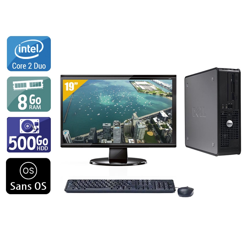 Acheter Dell Optiplex 760 SFF Core 2 Duo + Écran - 19'' 8Go RAM 500Go HDD Sans OS Bon étatOccasion certifiée reconditionnée Bon état - 224,17 € Dell Optiplex 760 SFF Core 2 Duo + Écran - 19'' 8Go RAM 500Go HDD Sans OS Bon étatOccasion certifiée reconditionnée Bon état - reconditionné disponible sur Kiatoo