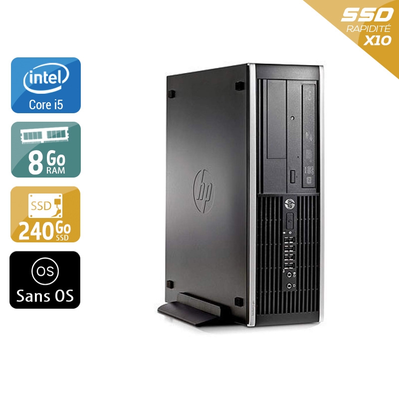 HP Compaq Pro 6200 SFF i5 - 8Go RAM 240Go SSD Sans OS  Très bon étatOccasion certifiée reconditionnée Bon état -  reconditionné disponible sur Kiatoo