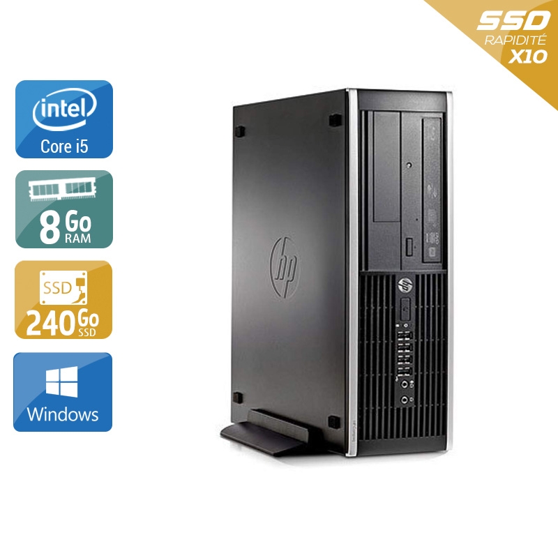 HP Compaq Pro 6200 SFF i5 - 8Go RAM 240Go SSD Windows 10  Bon étatOccasion certifiée reconditionnée Bon état -  reconditionné disponible sur Kiatoo