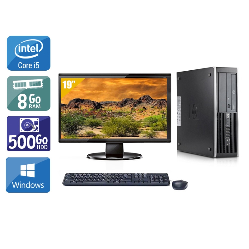 Acheter HP Compaq Elite 8300 SFF i5 + Écran - 19'' 8Go RAM 500Go HDD Windows 10 Bon étatOccasion certifiée reconditionnée Bon état - 224,17 € HP Compaq Elite 8300 SFF i5 + Écran - 19'' 8Go RAM 500Go HDD Windows 10 Bon étatOccasion certifiée reconditionnée Bon état - reconditionné disponible sur Kiatoo