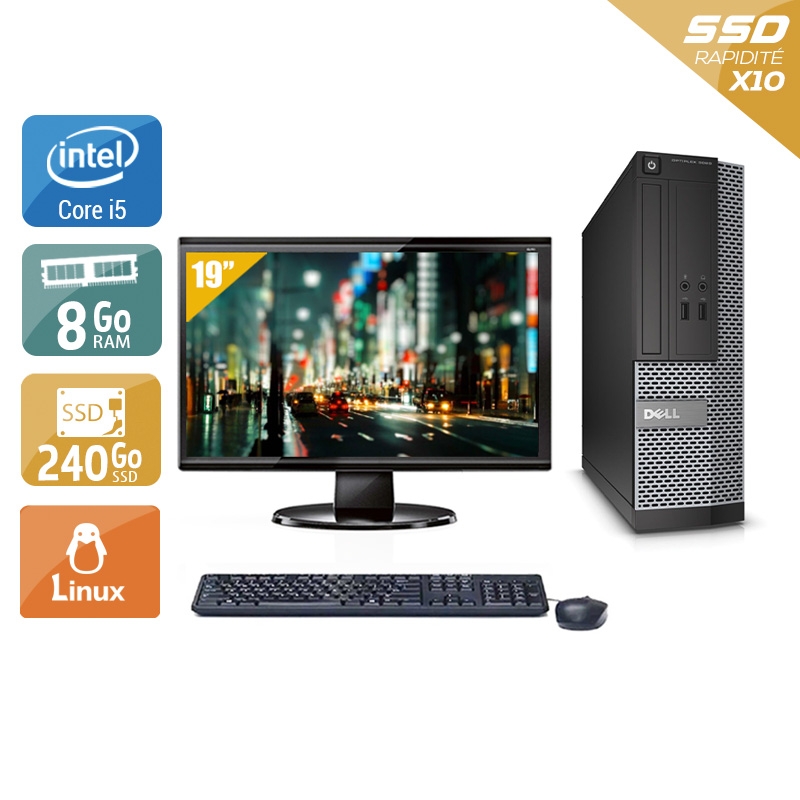 Acheter Dell Optiplex 3010 SFF i5 + Écran - 19'' 8Go RAM 240Go SSD Linux Bon étatOccasion certifiée reconditionnée Bon état - 224,17 € Dell Optiplex 3010 SFF i5 + Écran - 19'' 8Go RAM 240Go SSD Linux Bon étatOccasion certifiée reconditionnée Bon état - reconditionné disponible sur Kiatoo