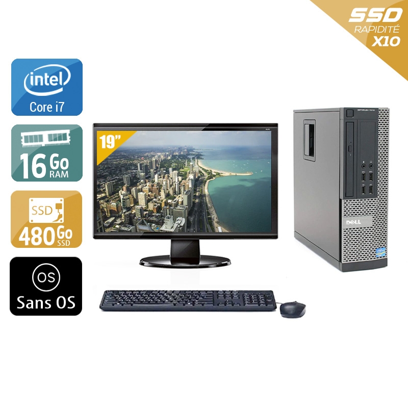 Acheter Dell Optiplex 990 SFF i7 + Écran - 19'' 16Go RAM 480Go SSD Sans OS Bon étatOccasion certifiée reconditionnée Bon état - 299,17 € Dell Optiplex 990 SFF i7 + Écran - 19'' 16Go RAM 480Go SSD Sans OS Bon étatOccasion certifiée reconditionnée Bon état - reconditionné disponible sur Kiatoo