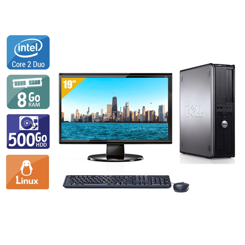 Acheter Dell Optiplex 780 Desktop Core 2 Duo + Écran - 19'' 8Go RAM 500Go HDD Linux Très bon étatOccasion certifiée reconditionnée Bon état - 265,84 € Dell Optiplex 780 Desktop Core 2 Duo + Écran - 19'' 8Go RAM 500Go HDD Linux Très bon étatOccasion certifiée reconditionnée Bon état - reconditionné disponible sur Kiatoo