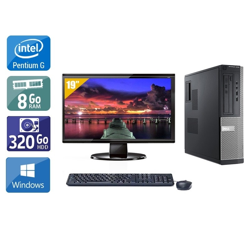 Acheter Dell Optiplex 3010 Desktop Pentium G Dual Core + Écran - 19'' 8Go RAM 320Go HDD Windows 10 Très bon étatOccasion certifiée reconditionnée Bon état - 265,84 € Dell Optiplex 3010 Desktop Pentium G Dual Core + Écran - 19'' 8Go RAM 320Go HDD Windows 10 Très bon étatOccasion certifiée reconditionnée Bon état - reconditionné disponible sur Kiatoo