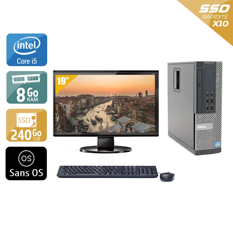Acheter Dell Optiplex 7020 SFF i5 + Écran - 19'' 8Go RAM 240Go SSD Sans OS État correctOccasion certifiée reconditionnée Bon état - 199,17 € Dell Optiplex 7020 SFF i5 + Écran - 19'' 8Go RAM 240Go SSD Sans OS État correctOccasion certifiée reconditionnée Bon état - reconditionné disponible sur Kiatoo