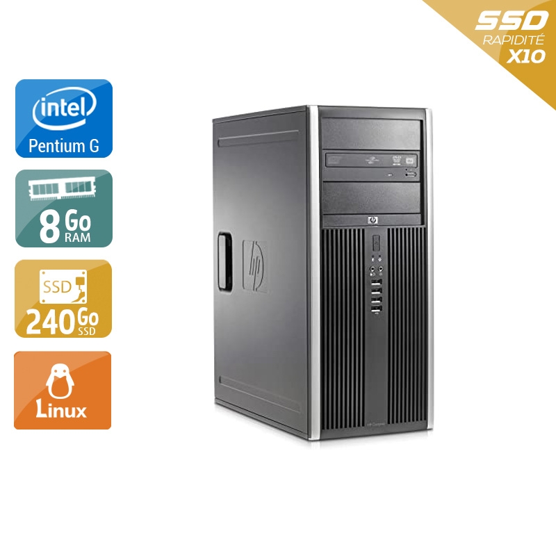 Acheter HP Compaq Elite 8300 Tower Pentium G Dual Core - 8Go RAM 240Go SSD Linux Bon étatOccasion certifiée reconditionnée Bon état - 190,83 € HP Compaq Elite 8300 Tower Pentium G Dual Core - 8Go RAM 240Go SSD Linux Bon étatOccasion certifiée reconditionnée Bon état - reconditionné disponible sur Kiatoo
