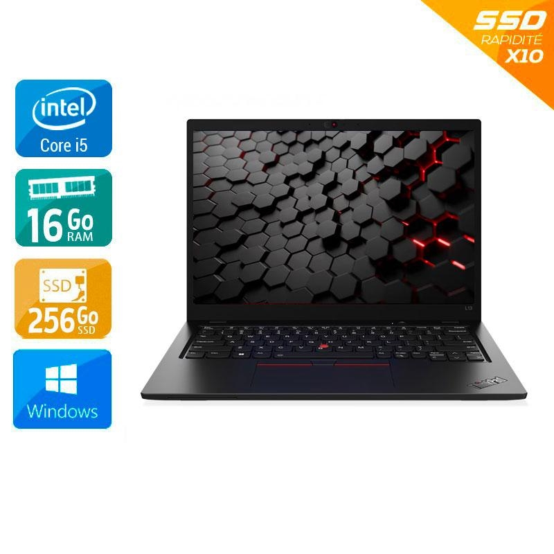 Lenovo ThinkPad L13 Gen 3 13,2'' i5 Gen 12 - 8Go RAM 256Go SSD Windows 11 - Etat du Produit : Bon état  Bon étatOccasion certifiée reconditionnée Bon état -  reconditionné disponible sur Kiatoo