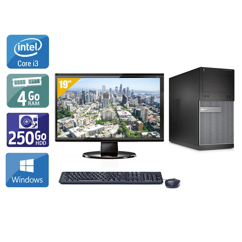Acheter Dell Optiplex 390 Tower i3 + Écran - 19'' 4Go RAM 250Go HDD Windows 10 Bon étatOccasion certifiée reconditionnée Bon état - 224,17 € Dell Optiplex 390 Tower i3 + Écran - 19'' 4Go RAM 250Go HDD Windows 10 Bon étatOccasion certifiée reconditionnée Bon état - reconditionné disponible sur Kiatoo