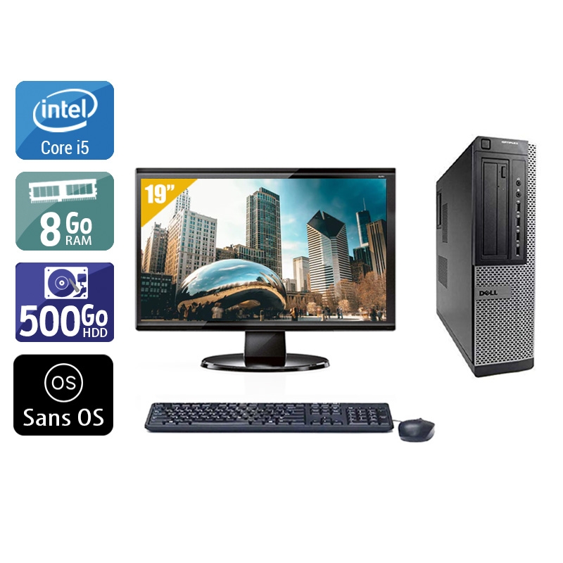 Acheter Dell Optiplex 7010 Desktop i5 + Écran - 19'' 8Go RAM 500Go HDD Sans OS Très bon étatOccasion certifiée reconditionnée Bon état - 265,84 € Dell Optiplex 7010 Desktop i5 + Écran - 19'' 8Go RAM 500Go HDD Sans OS Très bon étatOccasion certifiée reconditionnée Bon état - reconditionné disponible sur Kiatoo
