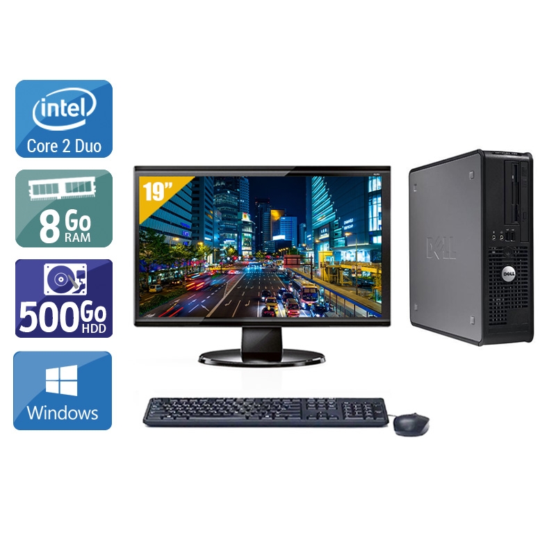 Acheter Dell Optiplex 380 Desktop Core 2 Duo + Écran - 19'' 8Go RAM 500Go HDD Windows 10 Très bon étatOccasion certifiée reconditionnée Bon état - 265,84 € Dell Optiplex 380 Desktop Core 2 Duo + Écran - 19'' 8Go RAM 500Go HDD Windows 10 Très bon étatOccasion certifiée reconditionnée Bon état - reconditionné disponible sur Kiatoo