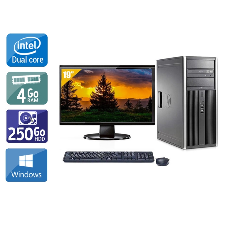 Acheter HP Compaq dc5800 Tower Dual Core + Écran - 19'' 4Go RAM 250Go HDD Windows 10 Bon étatOccasion certifiée reconditionnée Bon état - 224,17 € HP Compaq dc5800 Tower Dual Core + Écran - 19'' 4Go RAM 250Go HDD Windows 10 Bon étatOccasion certifiée reconditionnée Bon état - reconditionné disponible sur Kiatoo