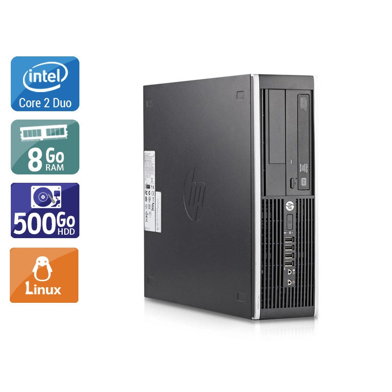 Acheter HP Compaq Elite 8200 SFF Core 2 Duo - 8Go RAM 500Go HDD Linux Bon étatOccasion certifiée reconditionnée Bon état - 190,83 € HP Compaq Elite 8200 SFF Core 2 Duo - 8Go RAM 500Go HDD Linux Bon étatOccasion certifiée reconditionnée Bon état - reconditionné disponible sur Kiatoo