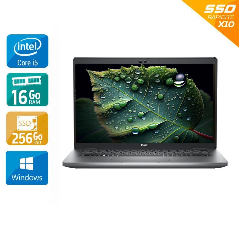 Dell Latitude 5430 14'' i5 Gen 12 - 16Go RAM 256Go SSD Windows 11 - Etat du Produit : Très bon état  Très bon étatOccasion certifiée reconditionnée Bon état -  reconditionné disponible sur Kiatoo