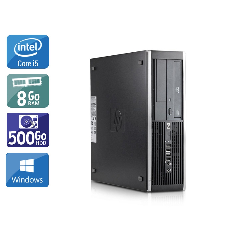 HP Compaq Elite 8100 SFF i5 - 8Go RAM 500Go HDD Windows 10  Bon étatOccasion certifiée reconditionnée Bon état -  reconditionné disponible sur Kiatoo