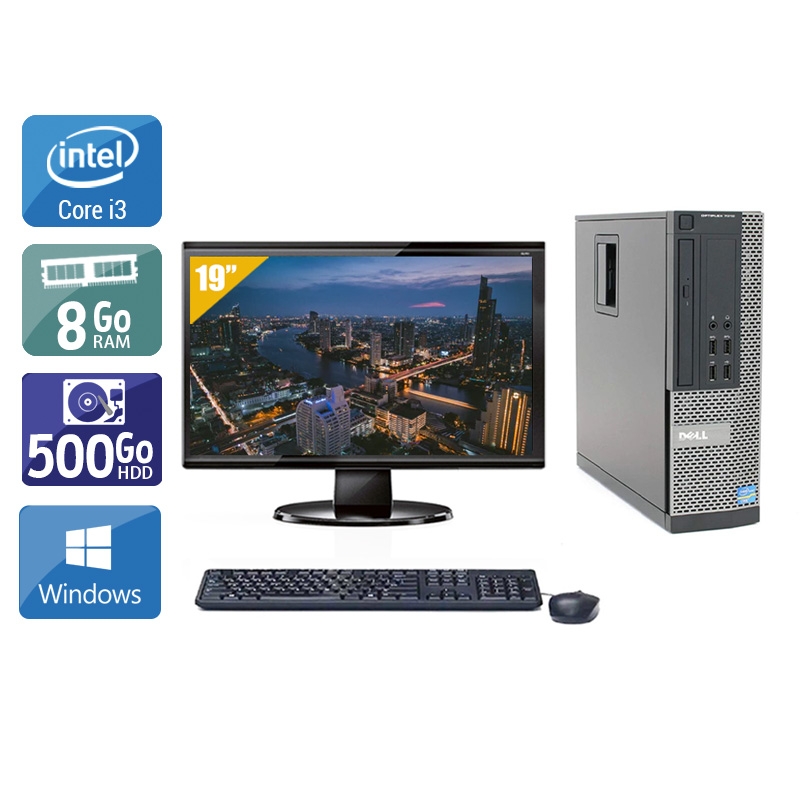Acheter Dell Optiplex 990 SFF i3 + Écran - 19'' 8Go RAM 500Go HDD Windows 10 Très bon étatOccasion certifiée reconditionnée Bon état - 265,84 € Dell Optiplex 990 SFF i3 + Écran - 19'' 8Go RAM 500Go HDD Windows 10 Très bon étatOccasion certifiée reconditionnée Bon état - reconditionné disponible sur Kiatoo