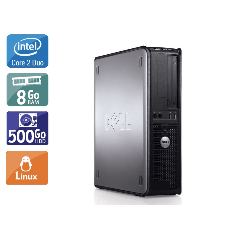 Acheter Dell Optiplex 780 SFF Core 2 Duo - 8Go RAM 500Go HDD Linux Bon étatOccasion certifiée reconditionnée Bon état - 190,83 € Dell Optiplex 780 SFF Core 2 Duo - 8Go RAM 500Go HDD Linux Bon étatOccasion certifiée reconditionnée Bon état - reconditionné disponible sur Kiatoo