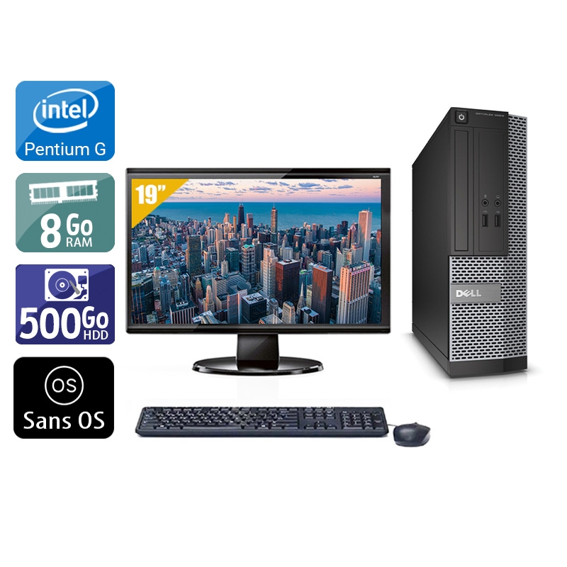 Acheter Dell Optiplex 3010 SFF Pentium G Dual Core + Écran - 19'' 8Go RAM 500Go HDD Sans OS Bon étatOccasion certifiée reconditionnée Bon état - 224,17 € Dell Optiplex 3010 SFF Pentium G Dual Core + Écran - 19'' 8Go RAM 500Go HDD Sans OS Bon étatOccasion certifiée reconditionnée Bon état - reconditionné disponible sur Kiatoo