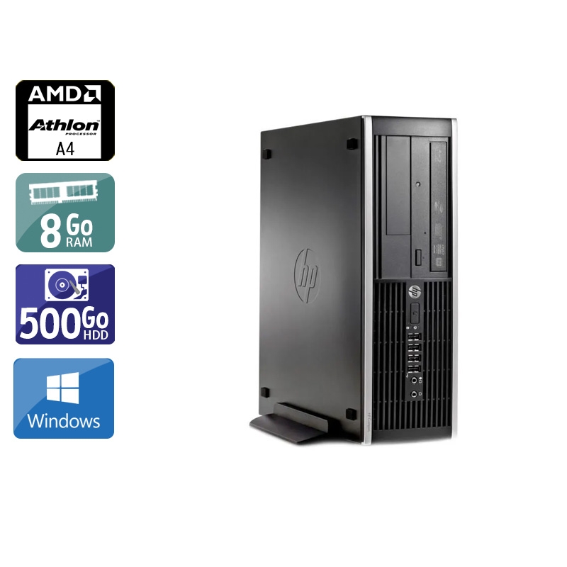 Acheter HP Compaq Pro 6305 SFF AMD A4 - 8Go RAM 500Go HDD Windows 10 État correctOccasion certifiée reconditionnée Bon état - 165,83 € HP Compaq Pro 6305 SFF AMD A4 - 8Go RAM 500Go HDD Windows 10 État correctOccasion certifiée reconditionnée Bon état - reconditionné disponible sur Kiatoo