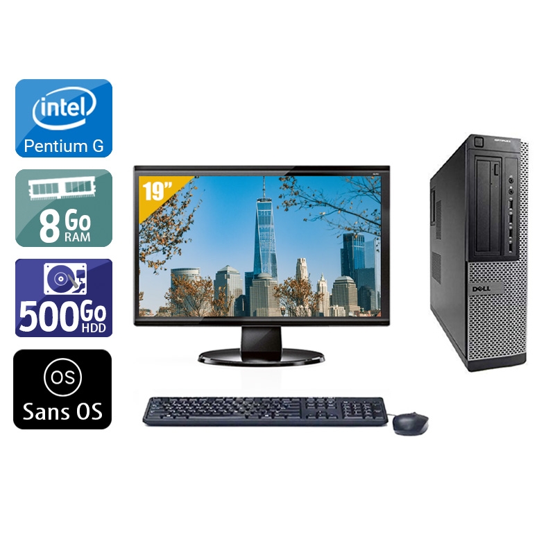 Acheter Dell Optiplex 7010 Desktop Pentium G Dual Core + Écran - 19'' 8Go RAM 500Go HDD Sans OS Bon étatOccasion certifiée reconditionnée Bon état - 257,50 € Dell Optiplex 7010 Desktop Pentium G Dual Core + Écran - 19'' 8Go RAM 500Go HDD Sans OS Bon étatOccasion certifiée reconditionnée Bon état - reconditionné disponible sur Kiatoo