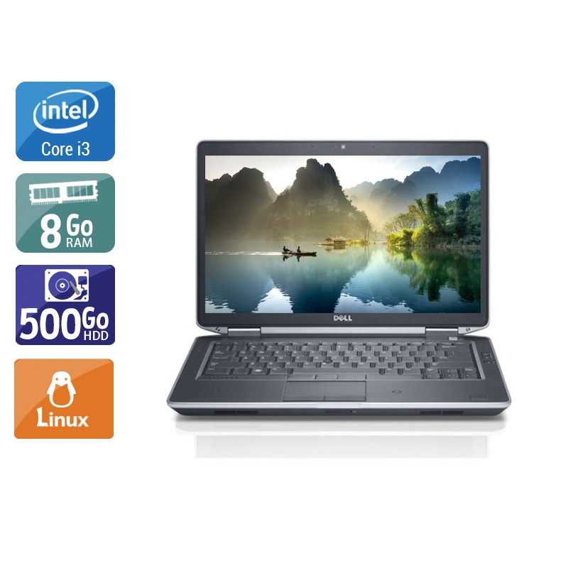 Dell Latitude E5430 14'' i3 - 8Go RAM 500Go HDD Linux  Bon étatOccasion certifiée reconditionnée Bon état -  reconditionné disponible sur Kiatoo