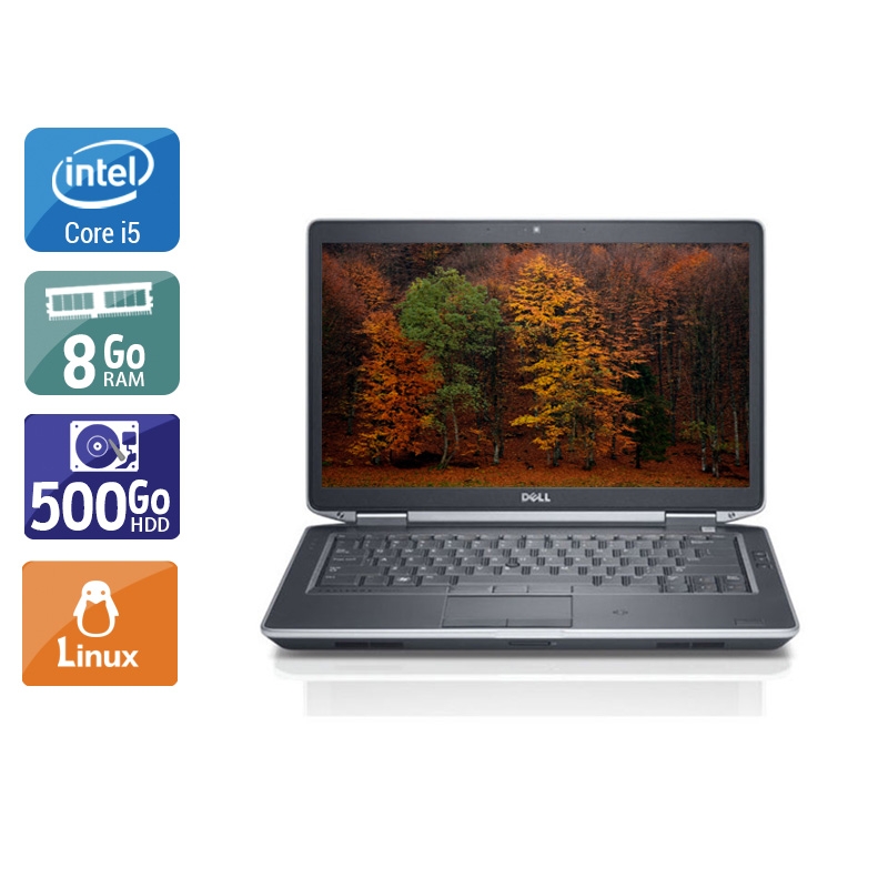 Dell Latitude E5430 14'' i5 - 8Go RAM 500Go HDD Linux Bon état -  reconditionné disponible sur Kiatoo