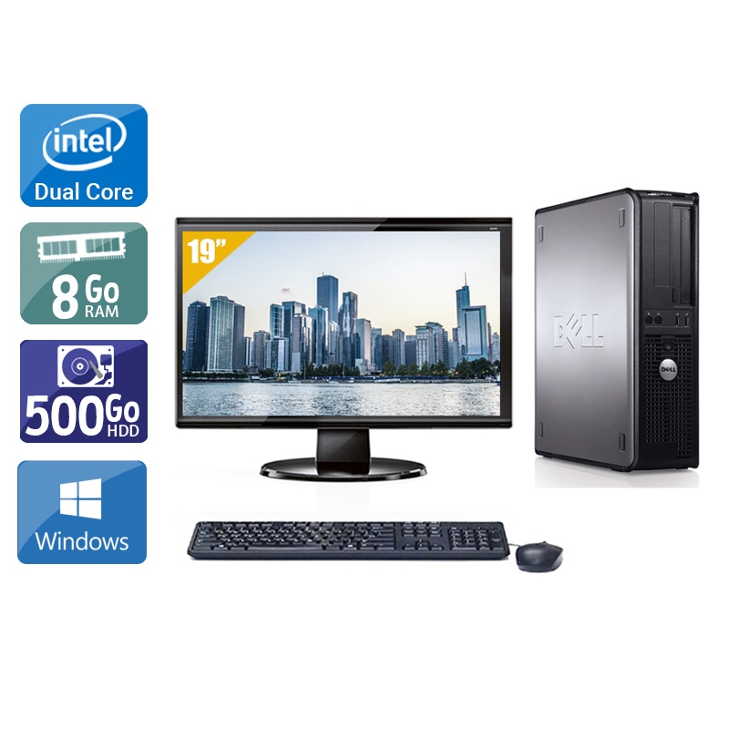 Acheter Dell Optiplex 780 Desktop Dual Core + Écran - 19'' 8Go RAM 500Go HDD Windows 10 Bon étatOccasion certifiée reconditionnée Bon état - 224,17 € Dell Optiplex 780 Desktop Dual Core + Écran - 19'' 8Go RAM 500Go HDD Windows 10 Bon étatOccasion certifiée reconditionnée Bon état - reconditionné disponible sur Kiatoo