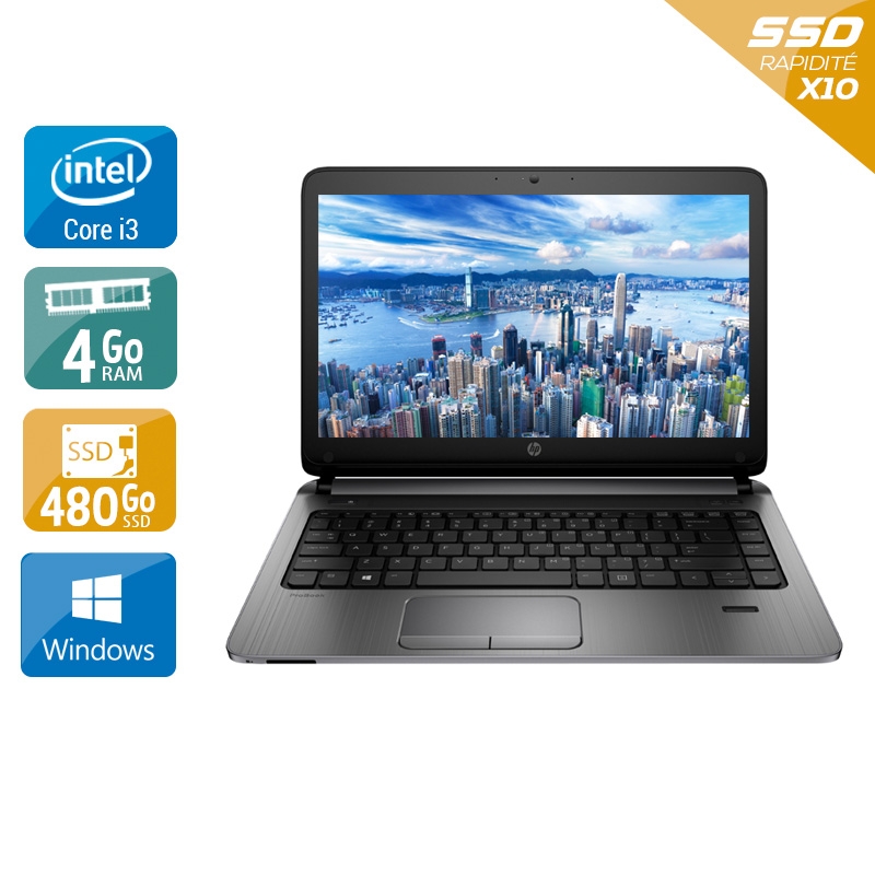 Acheter HP ProBook 430 G2 13,3'' i3 - 4Go RAM 480Go SSD Windows 10 Bon étatOccasion certifiée reconditionnée Bon état - 232,50 € HP ProBook 430 G2 13,3'' i3 - 4Go RAM 480Go SSD Windows 10 Bon étatOccasion certifiée reconditionnée Bon état - reconditionné disponible sur Kiatoo