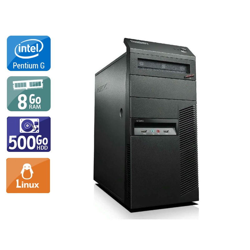 Acheter Lenovo ThinkCentre M81 Tower Pentium G Dual Core - 8Go RAM 500Go HDD Linux Très bon étatOccasion certifiée reconditionnée Bon état - 232,50 € Lenovo ThinkCentre M81 Tower Pentium G Dual Core - 8Go RAM 500Go HDD Linux Très bon étatOccasion certifiée reconditionnée Bon état - reconditionné disponible sur Kiatoo