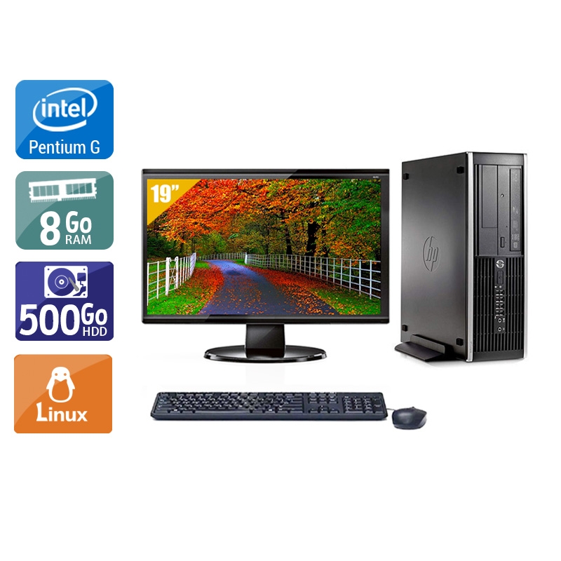 Acheter HP Compaq Pro 6300 SFF Pentium G Dual Core + Écran - 19'' 8Go RAM 500Go HDD Linux Bon étatOccasion certifiée reconditionnée Bon état - 224,17 € HP Compaq Pro 6300 SFF Pentium G Dual Core + Écran - 19'' 8Go RAM 500Go HDD Linux Bon étatOccasion certifiée reconditionnée Bon état - reconditionné disponible sur Kiatoo