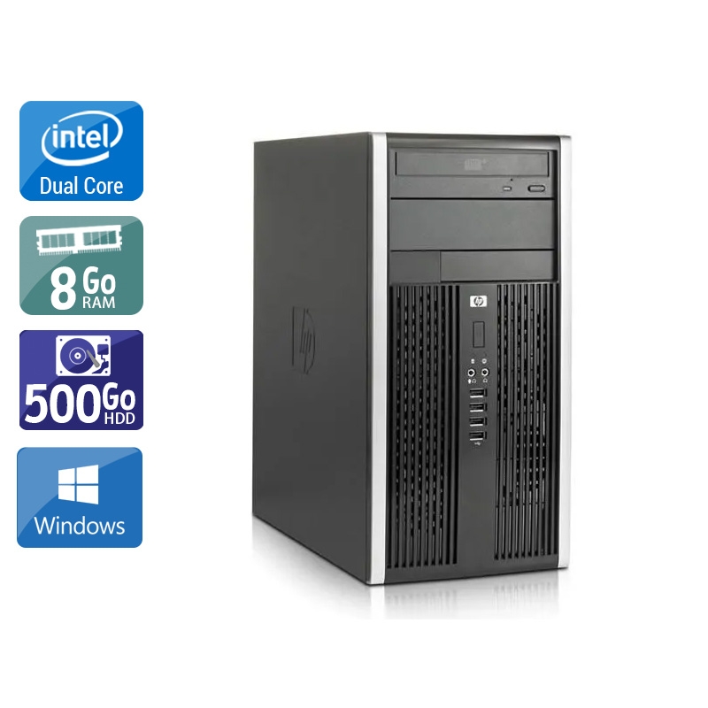 Acheter HP Compaq Pro 6000 Tower Dual Core - 8Go RAM 500Go HDD Windows 10 Bon étatOccasion certifiée reconditionnée Bon état - 190,83 € HP Compaq Pro 6000 Tower Dual Core - 8Go RAM 500Go HDD Windows 10 Bon étatOccasion certifiée reconditionnée Bon état - reconditionné disponible sur Kiatoo