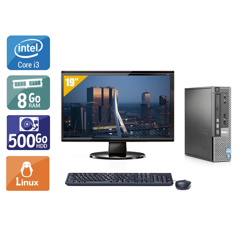 Acheter Dell Optiplex 790 USDT i3 + Écran - 19'' 8Go RAM 500Go HDD Linux Bon étatOccasion certifiée reconditionnée Bon état - 224,17 € Dell Optiplex 790 USDT i3 + Écran - 19'' 8Go RAM 500Go HDD Linux Bon étatOccasion certifiée reconditionnée Bon état - reconditionné disponible sur Kiatoo