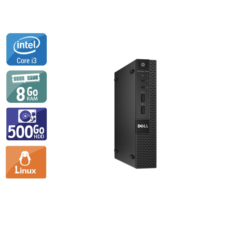 Acheter Dell Optiplex 3020M Micro i3 - 8Go RAM 500Go HDD Linux Très bon étatOccasion certifiée reconditionnée Bon état - 232,50 € Dell Optiplex 3020M Micro i3 - 8Go RAM 500Go HDD Linux Très bon étatOccasion certifiée reconditionnée Bon état - reconditionné disponible sur Kiatoo