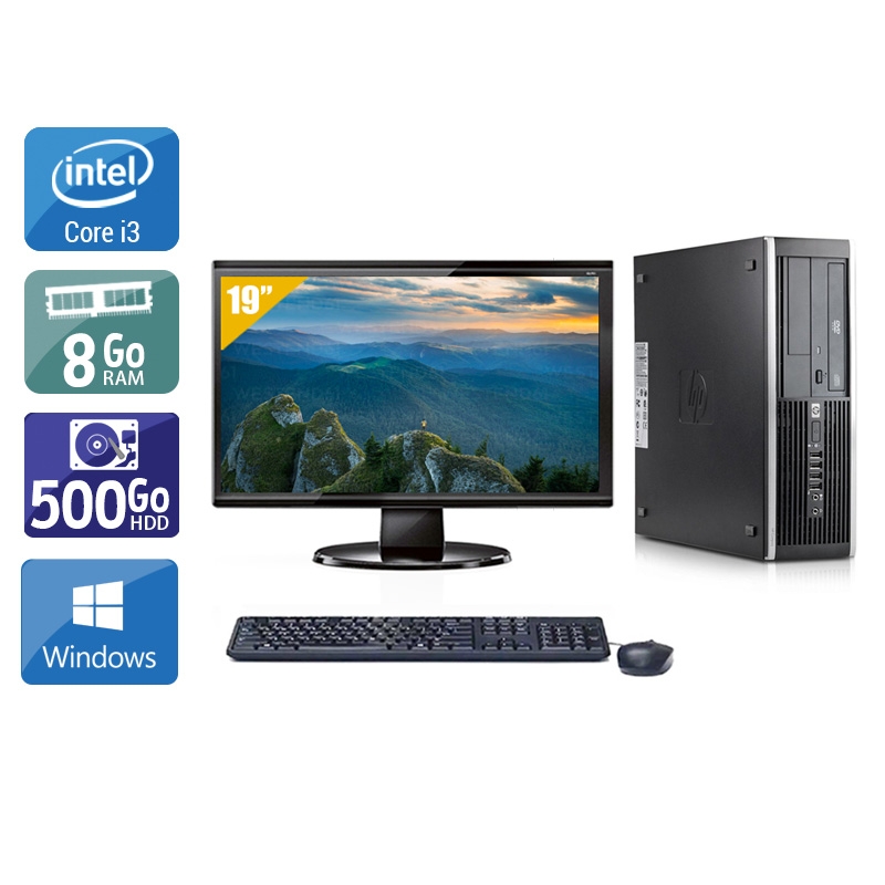 Acheter HP Compaq Elite 8100 SFF i3 + Écran - 19'' 8Go RAM 500Go HDD Windows 10 Bon étatOccasion certifiée reconditionnée Bon état - 224,17 € HP Compaq Elite 8100 SFF i3 + Écran - 19'' 8Go RAM 500Go HDD Windows 10 Bon étatOccasion certifiée reconditionnée Bon état - reconditionné disponible sur Kiatoo