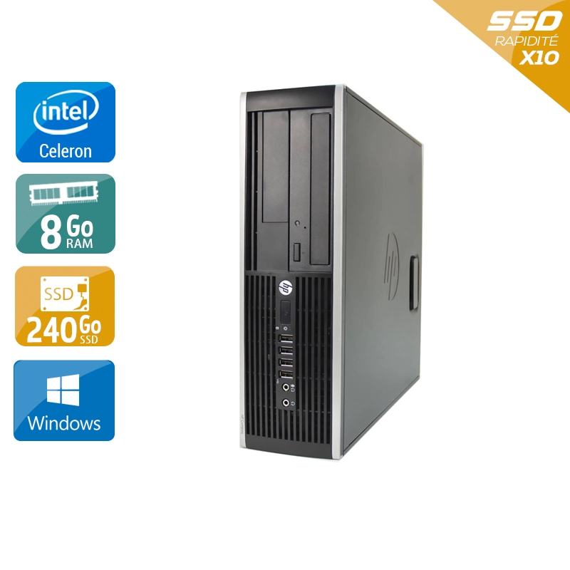 Acheter HP Compaq Pro 6200 SFF Celeron Dual Core - 8Go RAM 240Go SSD Windows 10 Très bon étatOccasion certifiée reconditionnée Bon état - 232,50 € HP Compaq Pro 6200 SFF Celeron Dual Core - 8Go RAM 240Go SSD Windows 10 Très bon étatOccasion certifiée reconditionnée Bon état - reconditionné disponible sur Kiatoo