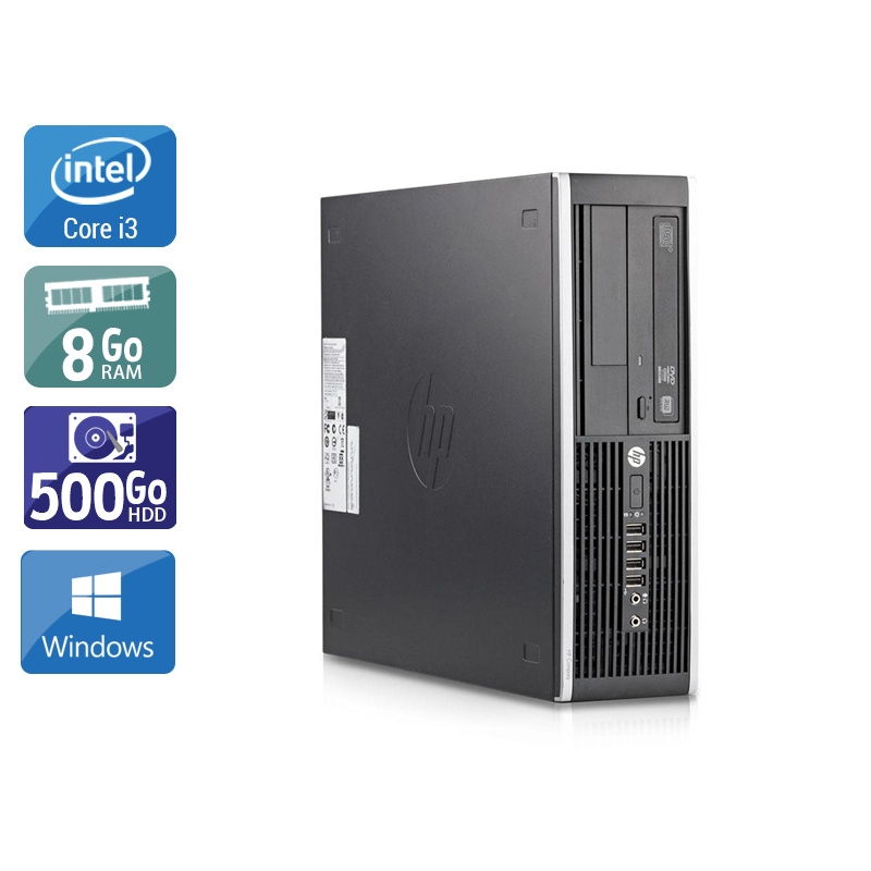 Acheter HP Compaq Elite 8200 SFF i3 - 8Go RAM 500Go HDD Windows 10 État correctOccasion certifiée reconditionnée Bon état - 165,83 € HP Compaq Elite 8200 SFF i3 - 8Go RAM 500Go HDD Windows 10 État correctOccasion certifiée reconditionnée Bon état - reconditionné disponible sur Kiatoo