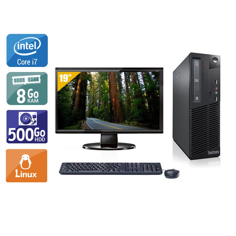 Acheter Lenovo ThinkCentre M71 SFF i7 + Écran - 19'' 8Go RAM 500Go HDD Linux Bon étatOccasion certifiée reconditionnée Bon état - 224,17 € Lenovo ThinkCentre M71 SFF i7 + Écran - 19'' 8Go RAM 500Go HDD Linux Bon étatOccasion certifiée reconditionnée Bon état - reconditionné disponible sur Kiatoo