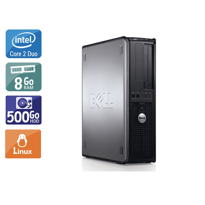 Acheter Dell Optiplex 760 Desktop Core 2 Duo - 8Go RAM 500Go HDD Linux Très bon étatOccasion certifiée reconditionnée Bon état - 232,50 € Dell Optiplex 760 Desktop Core 2 Duo - 8Go RAM 500Go HDD Linux Très bon étatOccasion certifiée reconditionnée Bon état - reconditionné disponible sur Kiatoo