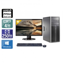 Acheter HP Compaq dc5850 Tower AMD Athlon Dual Core + Écran - 19'' 4Go RAM 250Go HDD Windows 10 - 149,00 € HP Compaq dc5850 Tower AMD Athlon Dual Core + Écran - 19'' 4Go RAM 250Go HDD Windows 10 - reconditionné disponible sur Kiatoo
