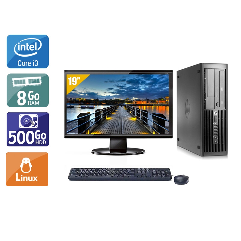 Acheter HP Compaq Pro 4300 SFF i3 + Écran - 19'' 8Go RAM 500Go HDD Linux Bon étatOccasion certifiée reconditionnée Bon état - 224,17 € HP Compaq Pro 4300 SFF i3 + Écran - 19'' 8Go RAM 500Go HDD Linux Bon étatOccasion certifiée reconditionnée Bon état - reconditionné disponible sur Kiatoo