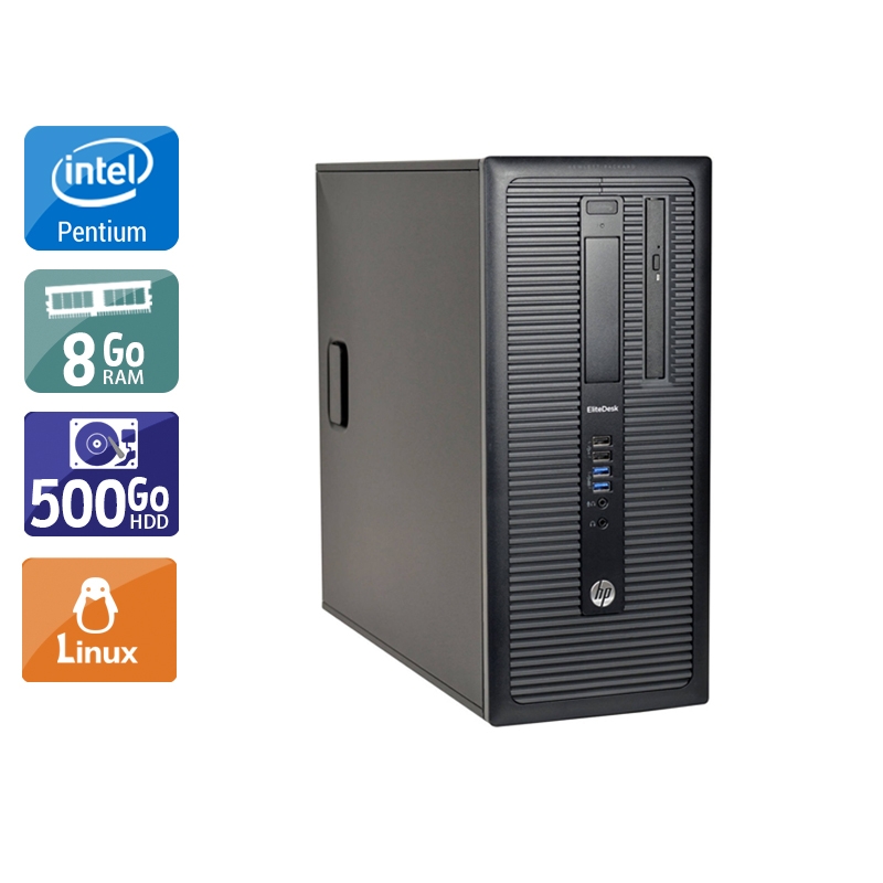 HP Compaq 280 G1 Tower Pentium G Dual Core - 8Go RAM 500Go HDD Linux  Bon étatOccasion certifiée reconditionnée Bon état -  reconditionné disponible sur Kiatoo