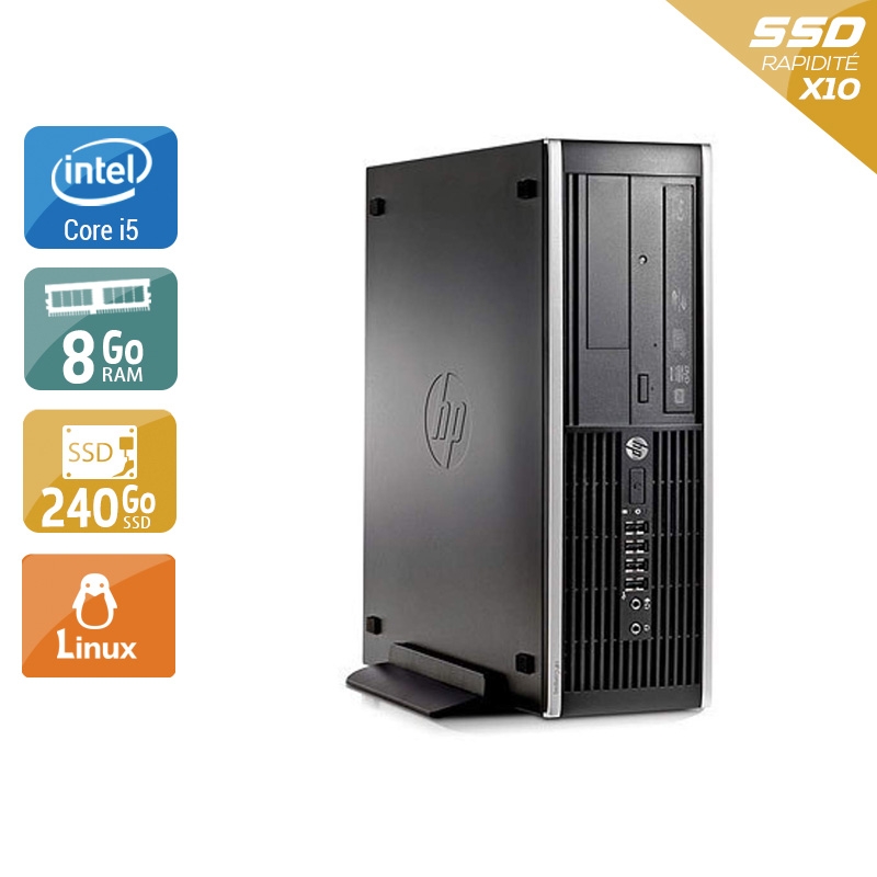 HP Compaq Pro 6200 SFF i5 - 8Go RAM 240Go SSD Linux  État correctOccasion certifiée reconditionnée Bon état -  reconditionné disponible sur Kiatoo
